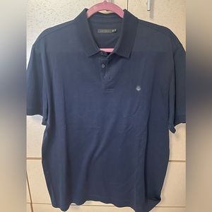 Zegna dark blue polo shirt